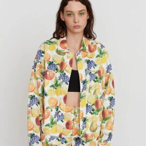 Lazy Oaf | Fruit Salad Jacket | Oversized | Small